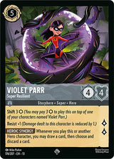 Violet Parr - Super Resilient - Disney Lorcana