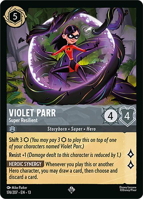 Violet Parr - Super Resilient - Disney Lorcana