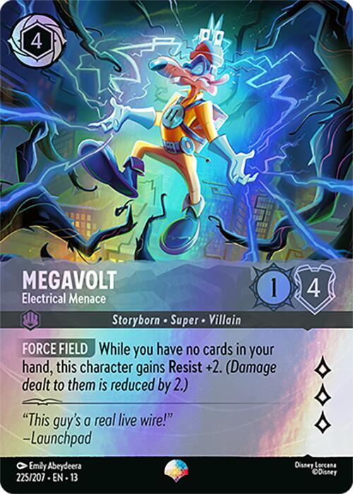Megavolt - Electrical Menace (Epic) - Disney Lorcana