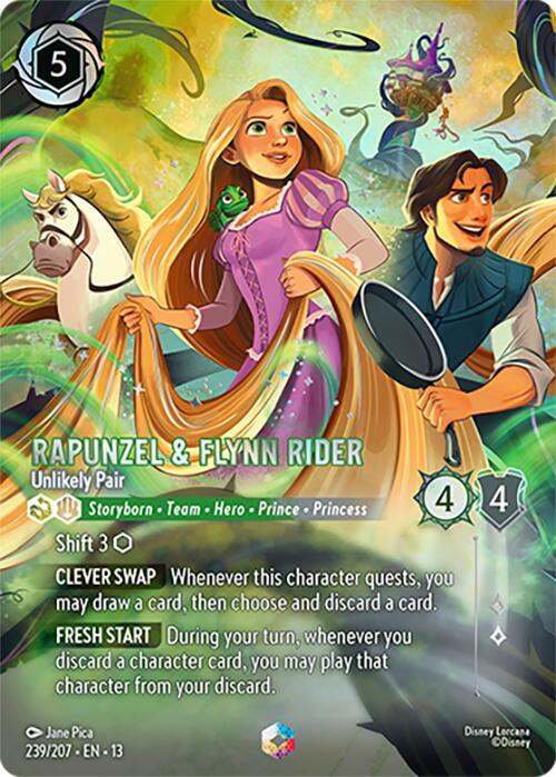 Rapunzel & Flynn Rider - Unlikely Pair (Enchanted)