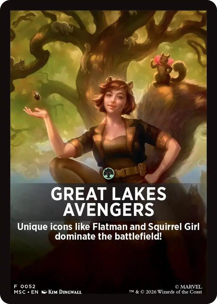 Great Lakes Avengers Theme Card