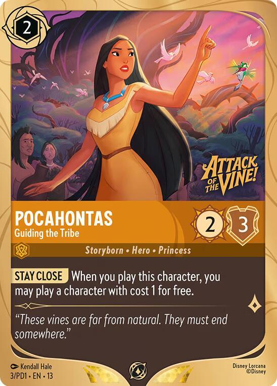 Pocahontas - Guiding the Tribe
