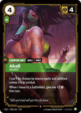 Akali - Silent - Riftbound: League of Legends TCG