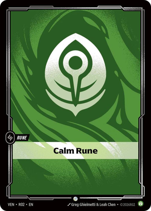 Calm Rune - Riftbound: League of Legends TCG