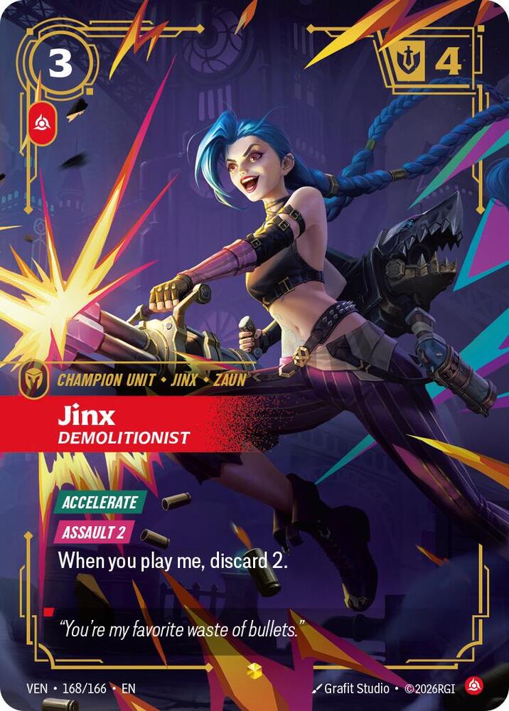 Jinx - Demolitionist (Overnumbered)