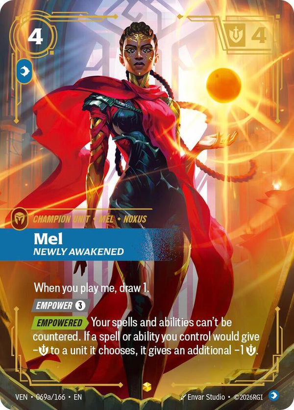 Mel - Newly Awakened (Alternate Art) - Riftbound: League of Legends TCG