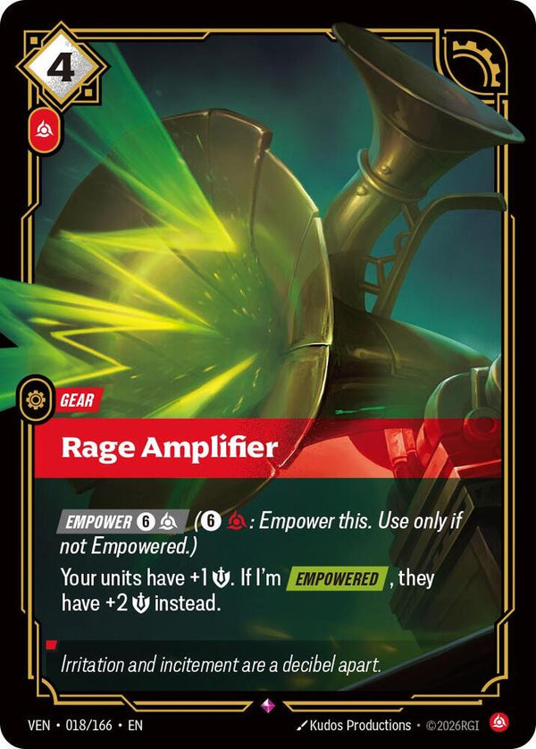 Rage Amplifier - Riftbound: League of Legends TCG