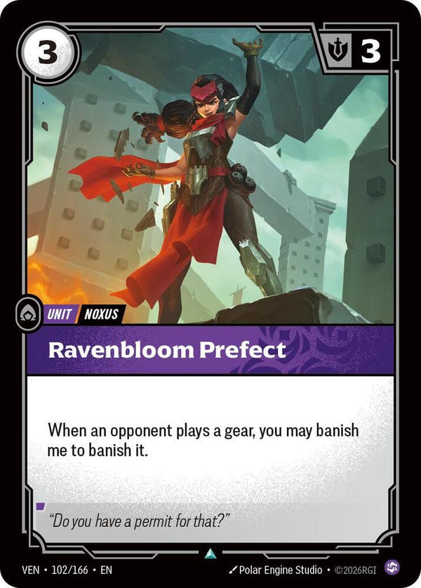 Ravenbloom Prefect - Riftbound: League of Legends TCG