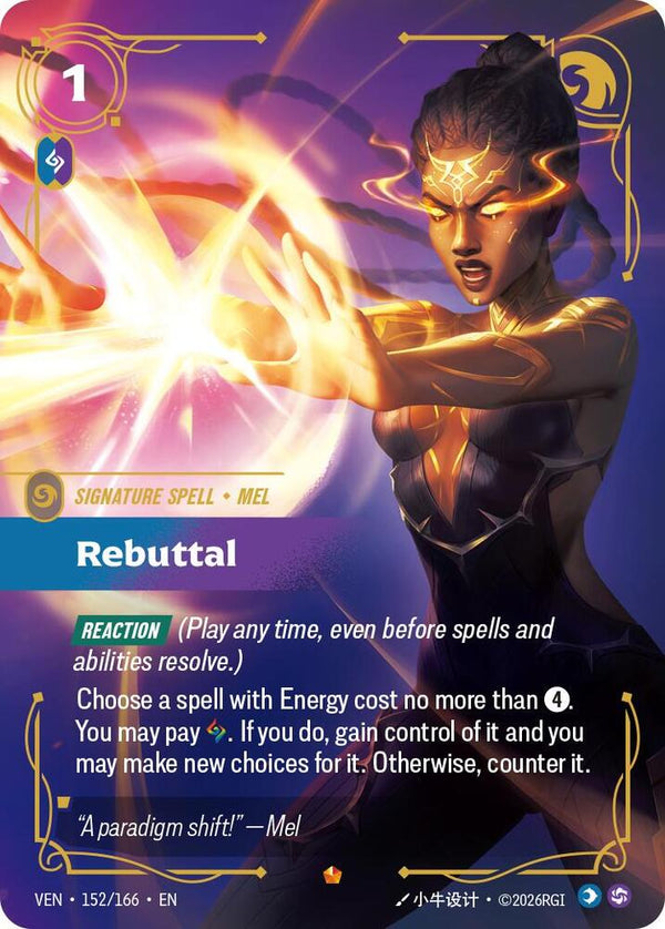 Rebuttal (VEN 152/166) - Riftbound: League of Legends TCG