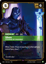 Shen - Scourge of Shadows - Riftbound: League of Legends TCG