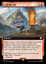 Call for Aid (Extended Art) - Magic: The Gathering