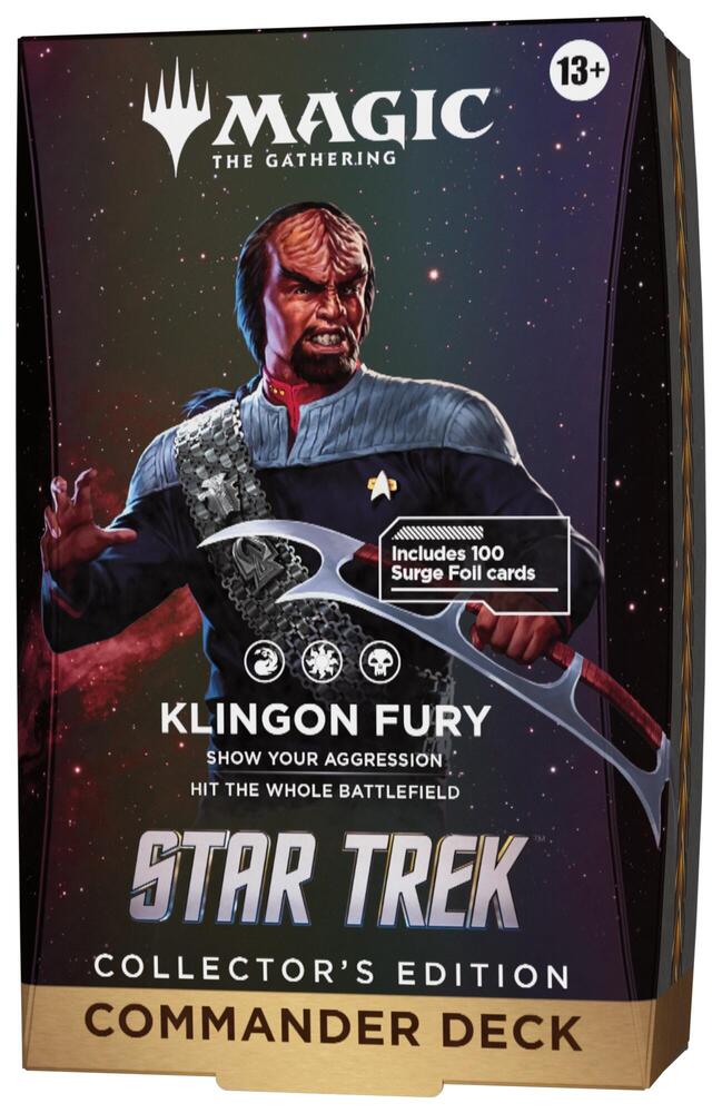 Star Trek Commander Deck - Klingon Fury (Collector's Edition)