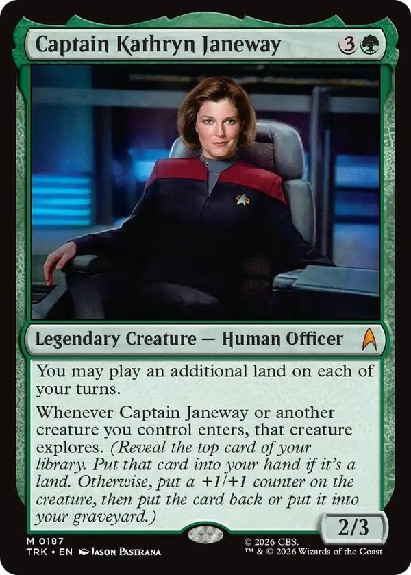 Captain Kathryn Janeway - Magic: The Gathering