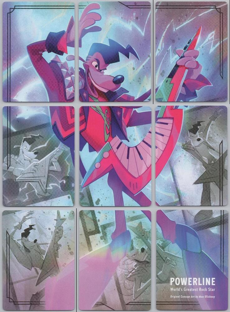 Powerline - World's Greatest Rock Star Puzzle Insert (Set of 9)