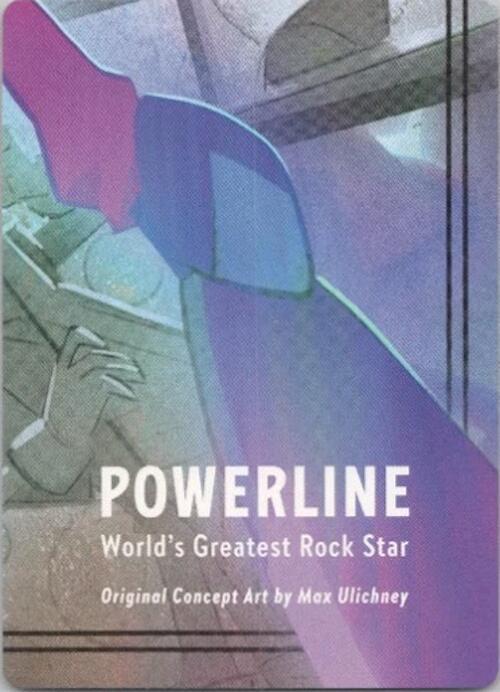 Powerline - World's Greatest Rock Star Puzzle Insert (Bottom Right)