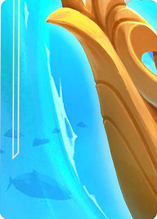 Azurite Sea Puzzle Insert (Middle Left)