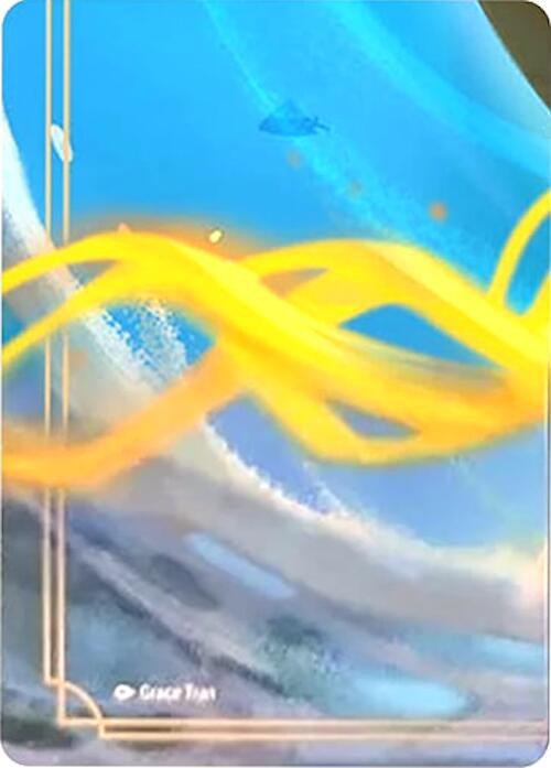 Azurite Sea Puzzle Insert (Bottom Left)