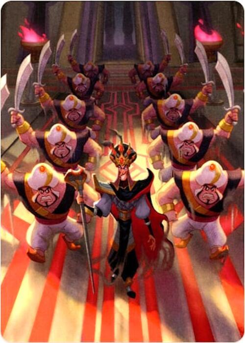 Reign of Jafar Puzzle Insert (Version 1 of 2) (Bottom Middle)