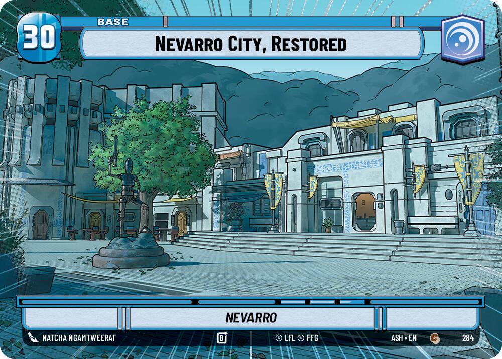 Nevarro City, Restored // Mandalorian (Hyperspace)
