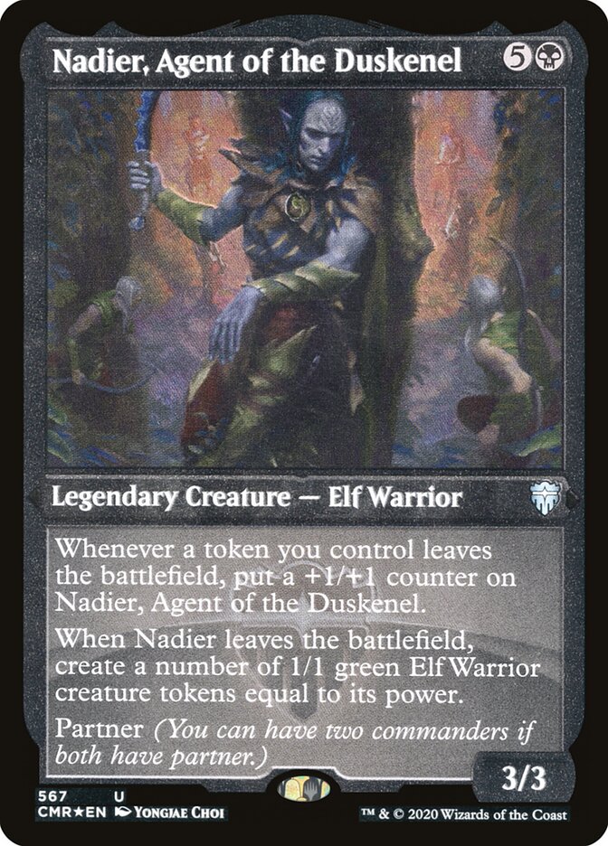 Nadier, Agent of the Duskenel (Foil Etched)