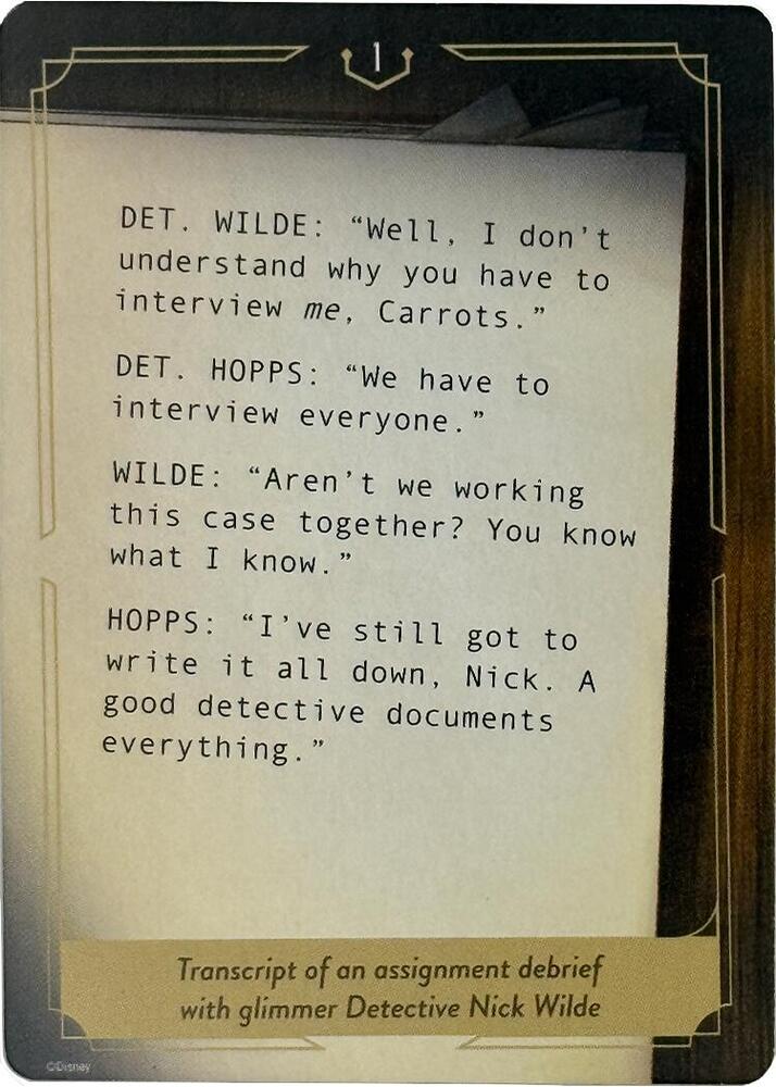 Whispers in the Well Case File Cards (1 of 18)