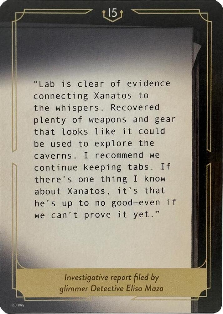 Whispers in the Well Case File Cards (15 of 18)