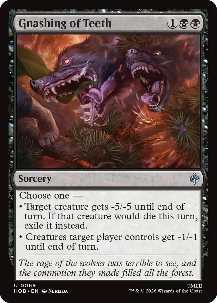 Gnashing of Teeth