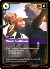 Minah Swiftfoot - Riftbound: League of Legends TCG