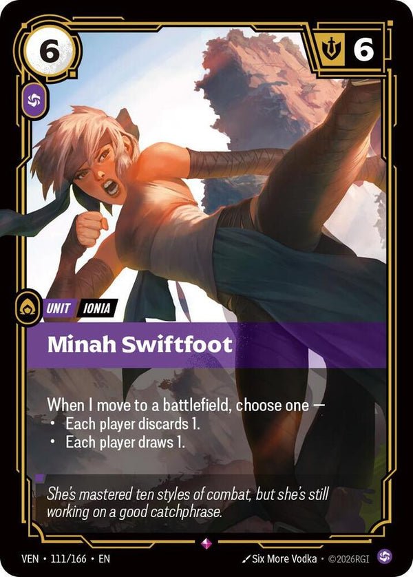 Minah Swiftfoot - Riftbound: League of Legends TCG