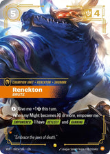 Renekton - Brute (Alternate Art) - Riftbound: League of Legends TCG