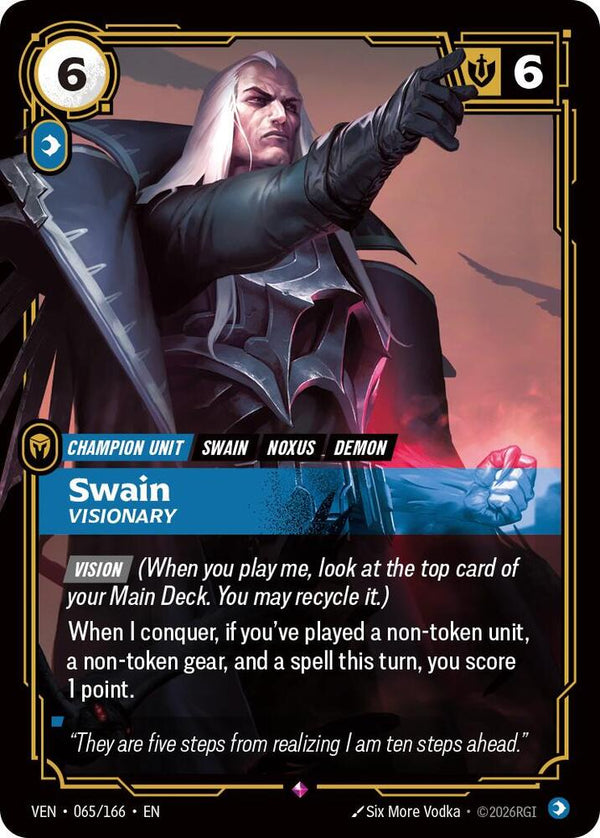 Swain - Visionary - Riftbound: League of Legends TCG