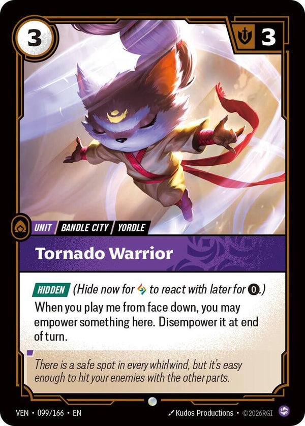Tornado Warrior - Riftbound: League of Legends TCG