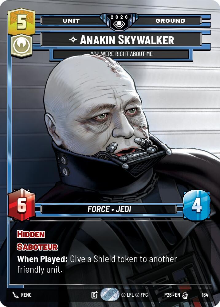 Anakin Skywalker - You Were Right About (Prize Wall) (Foil) Me