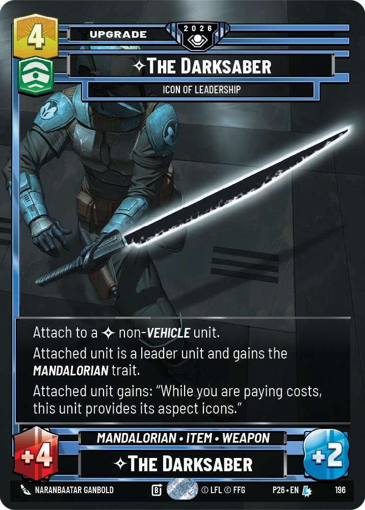 The Darksaber - Icon of Leadership