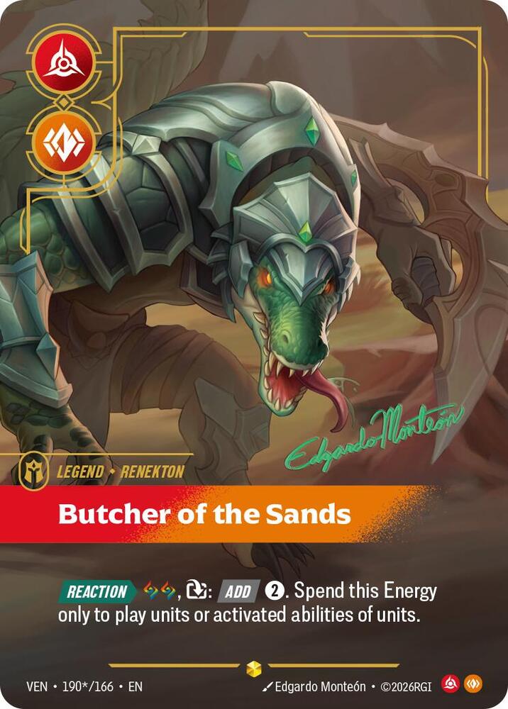 Renekton, Butcher of the Sands (Signature)
