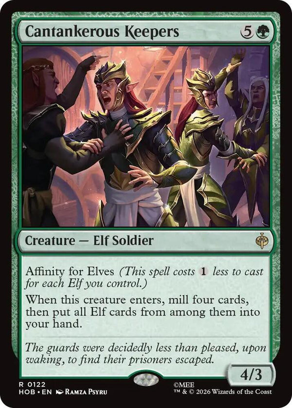 Cantankerous Keepers - Magic: The Gathering