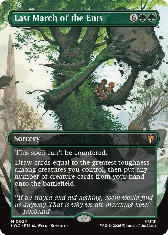 Last March of the Ents (Borderless)