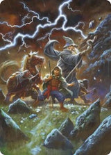 Call Forth the Tempest Art Card - Magic: The Gathering