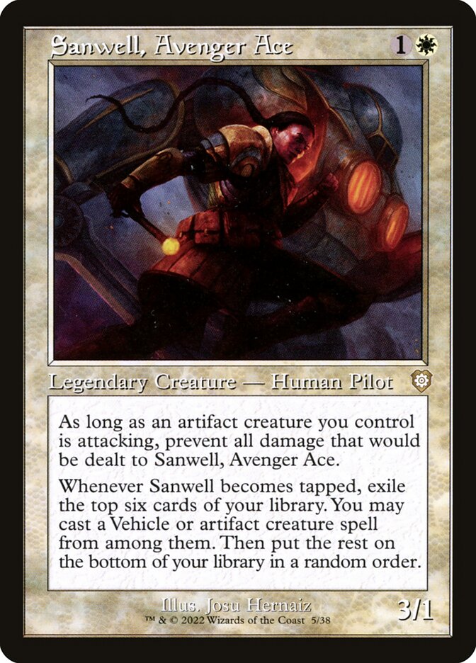 Sanwell, Avenger Ace (Retro Frame)