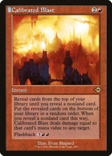 Calibrated Blast (Retro Frame) - Magic: The Gathering