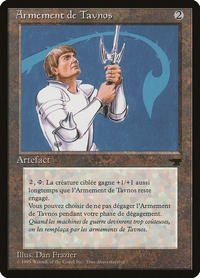 Tawnos's Weaponry (French) - "Armement de Tavnos"