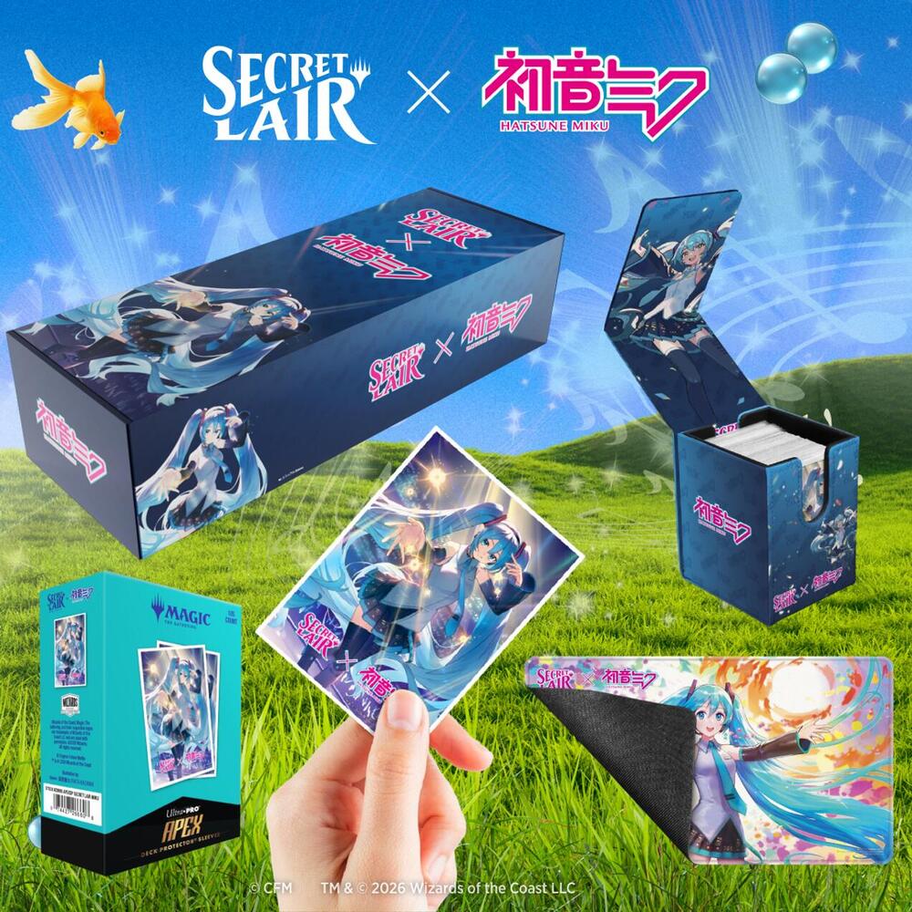 Secret Lair Miku Fan Merch Bundle