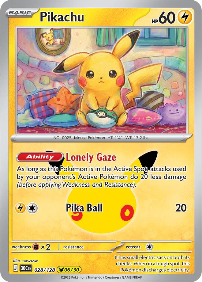 Pikachu - 028/128