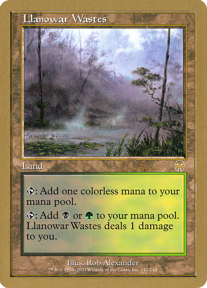 Llanowar Wastes - 2001 Jan Tomcani (APC)