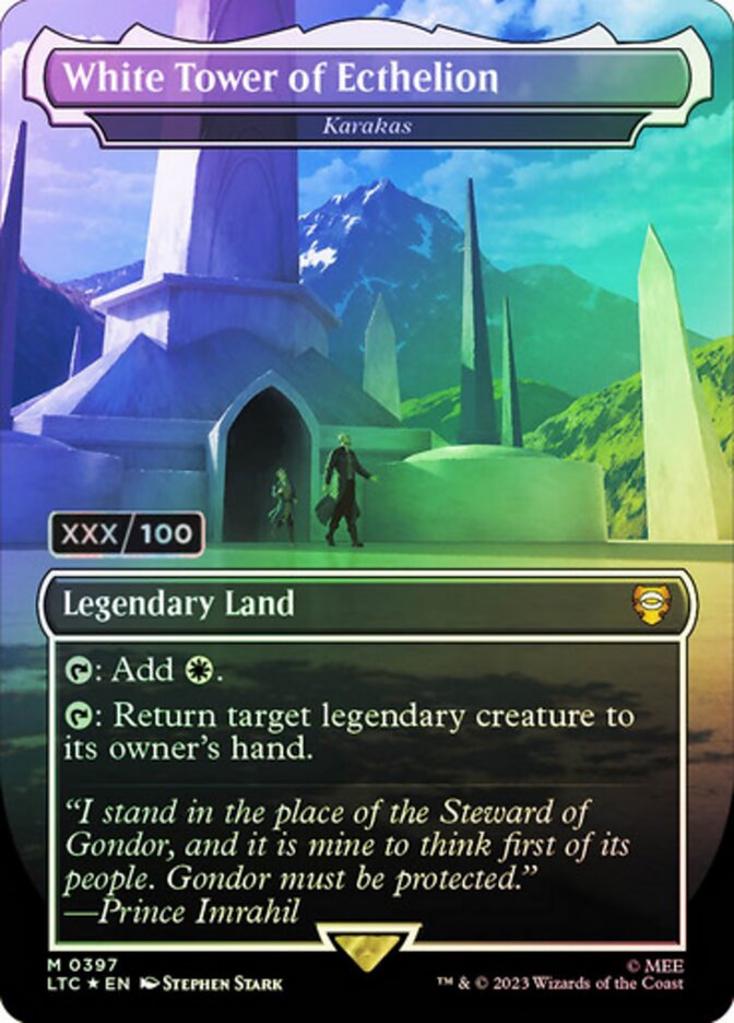White Tower of Ecthelion - Karakas (Serial Numbered)
