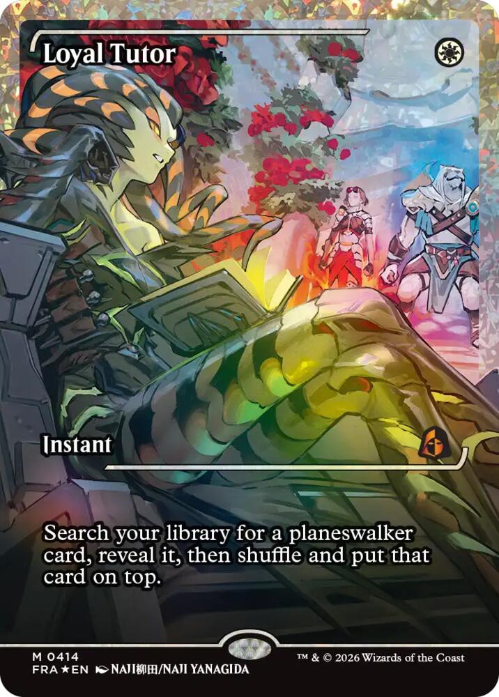 Loyal Tutor (Showcase) (Fracture Foil)