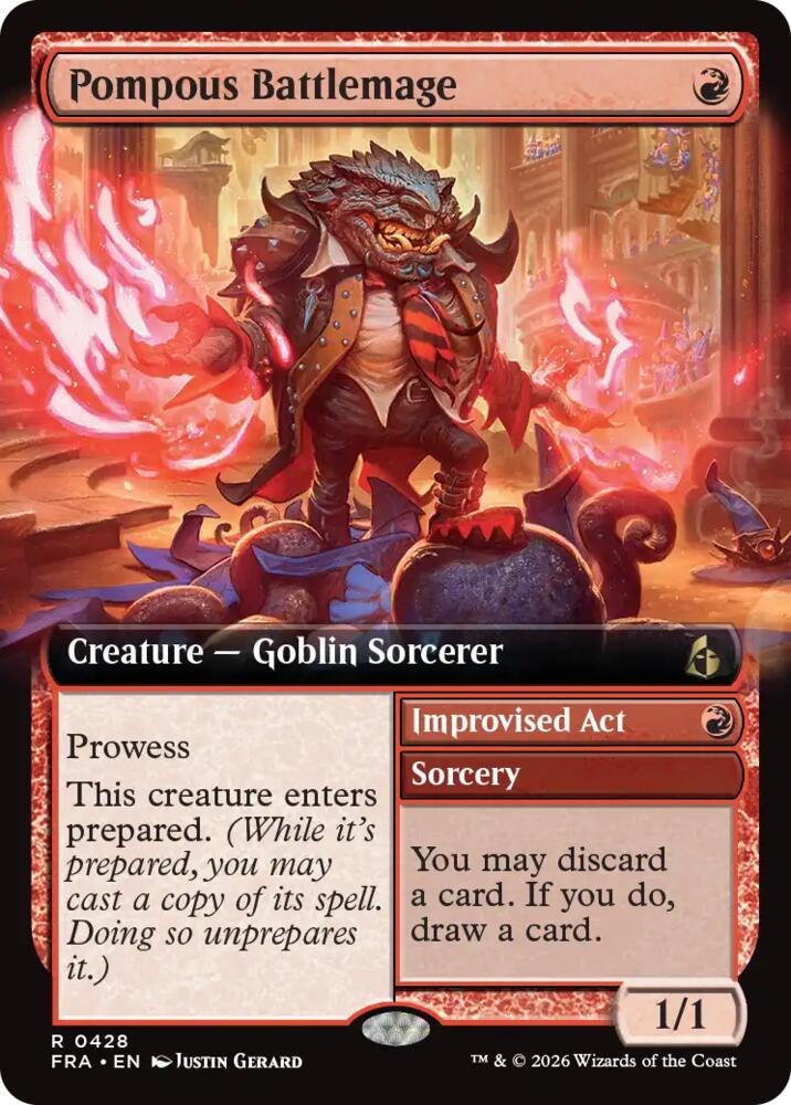 Pompous Battlemage (Extended Art)