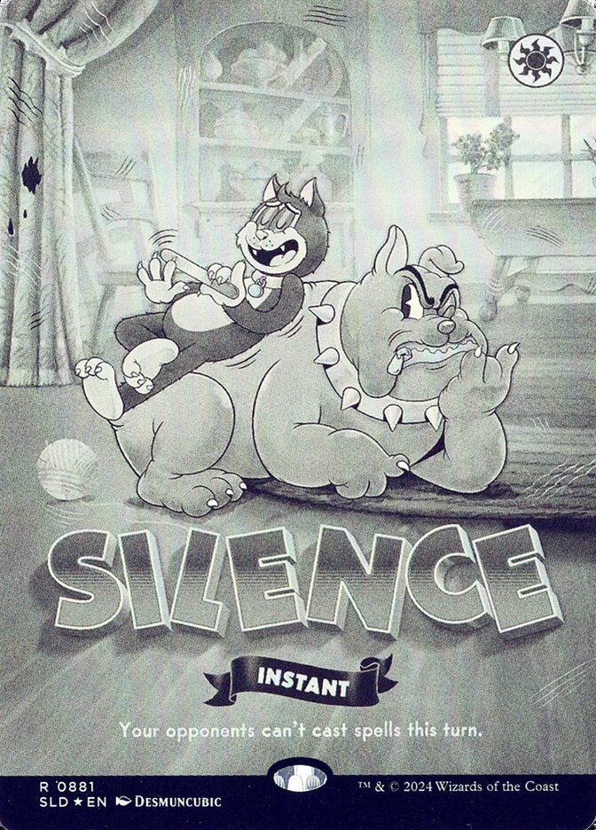 Silence (0881) (Black & White Foil)