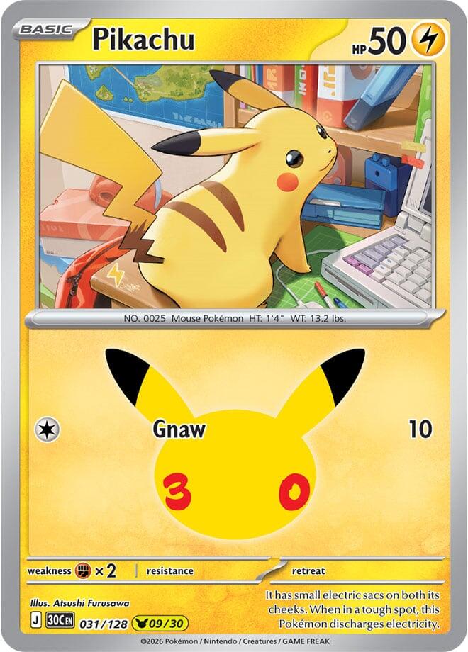 Pikachu - 031/128