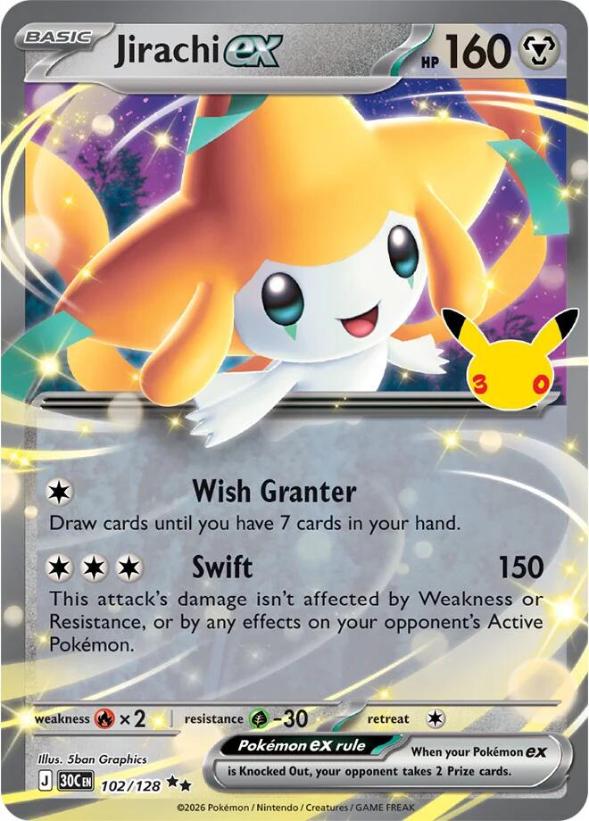 Jirachi ex - 102/128